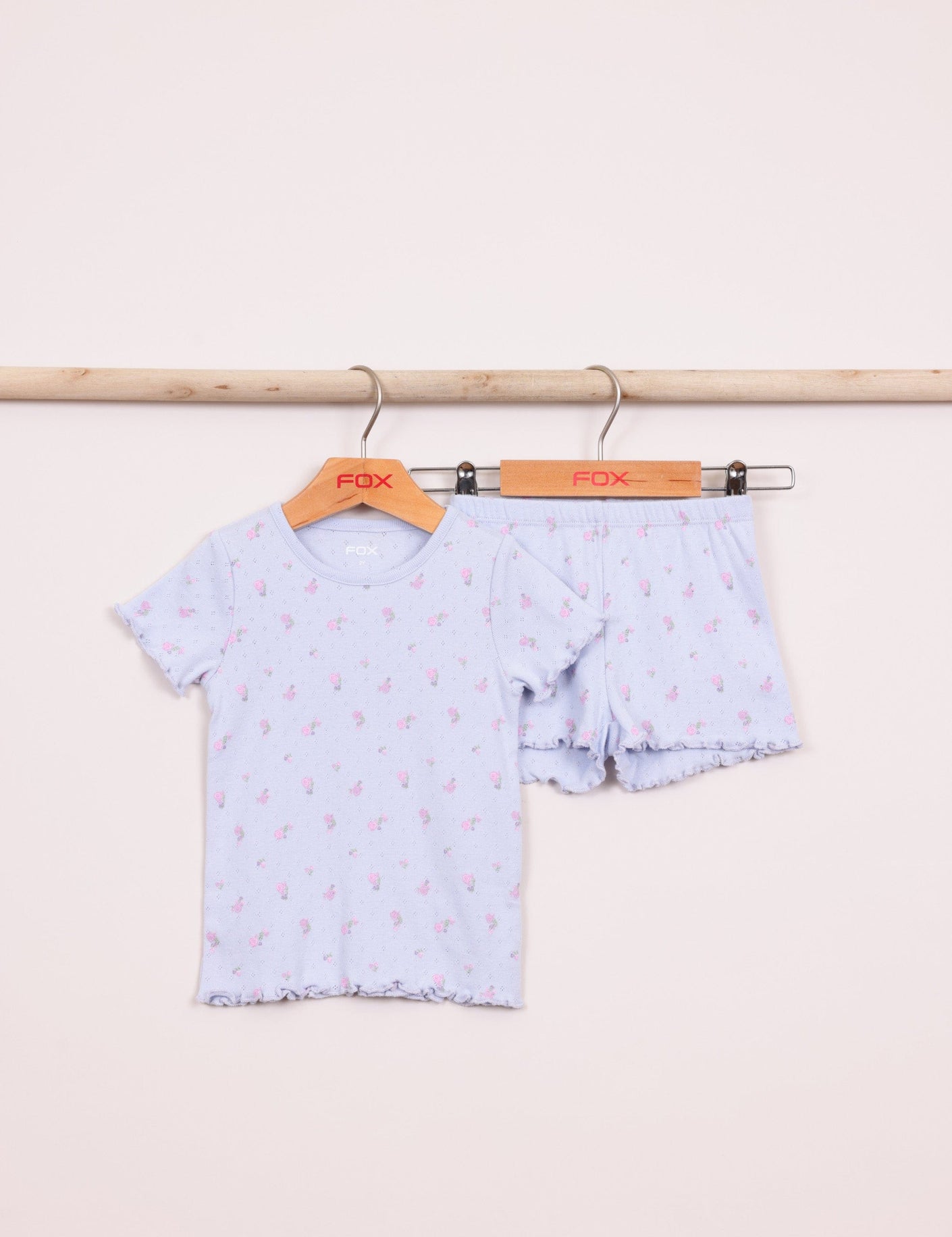 FOX תינוקות בנות אחר פיג'מה עם הדפס פיג'מה עם הדפס