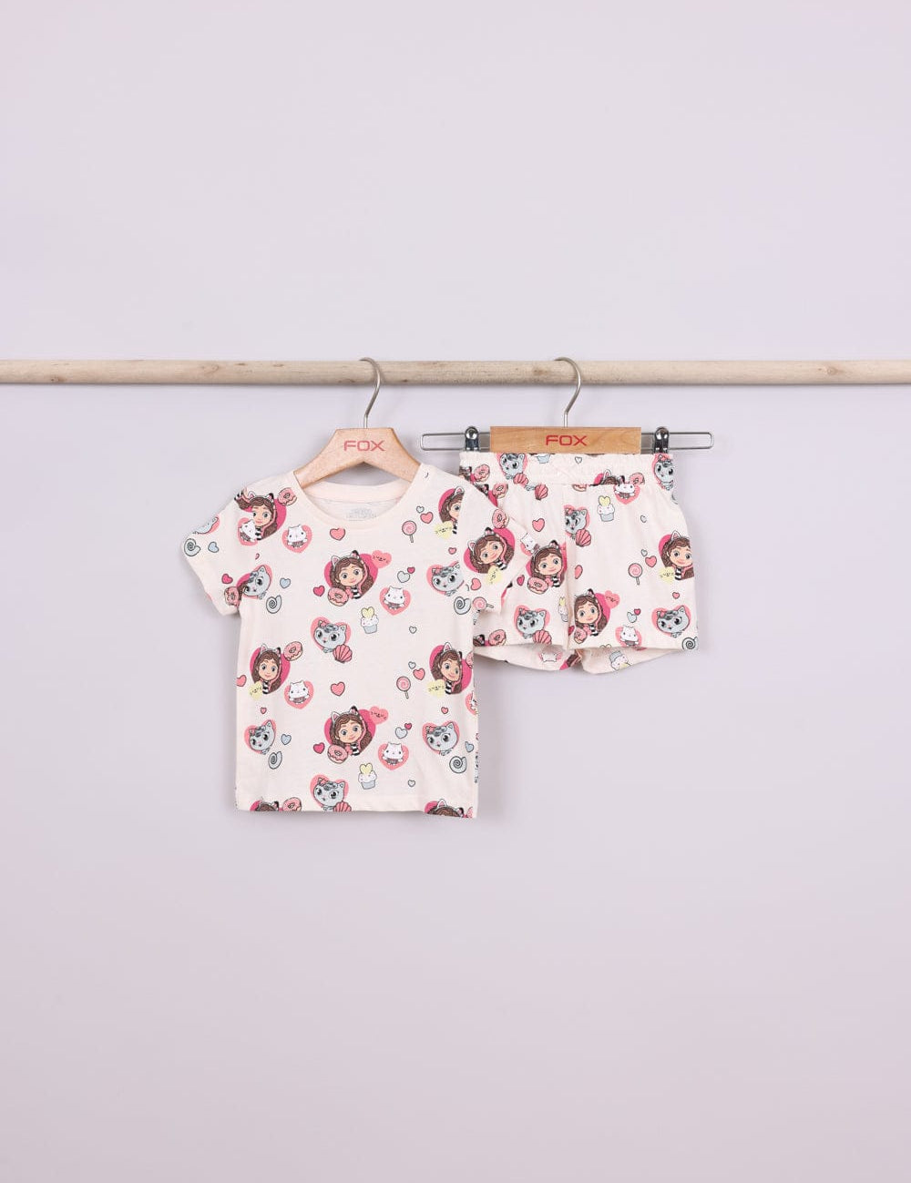 FOX תינוקות בנות אחר פיג'מה ממותגת בית הבובות של גבי פיג'מה ממותגת בית הבובות של גבי