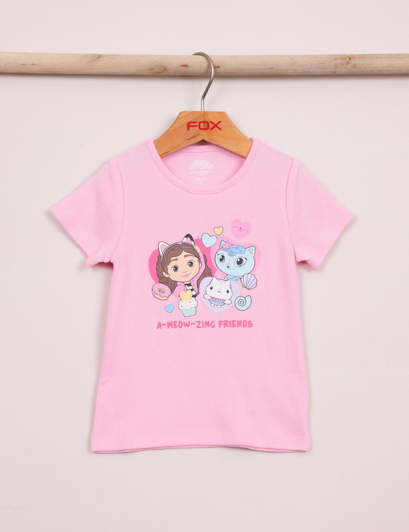 FOX תינוקות בנות אחר פיג'מה ממותגת בית הבובות של גבי פיג'מה ממותגת בית הבובות של גבי