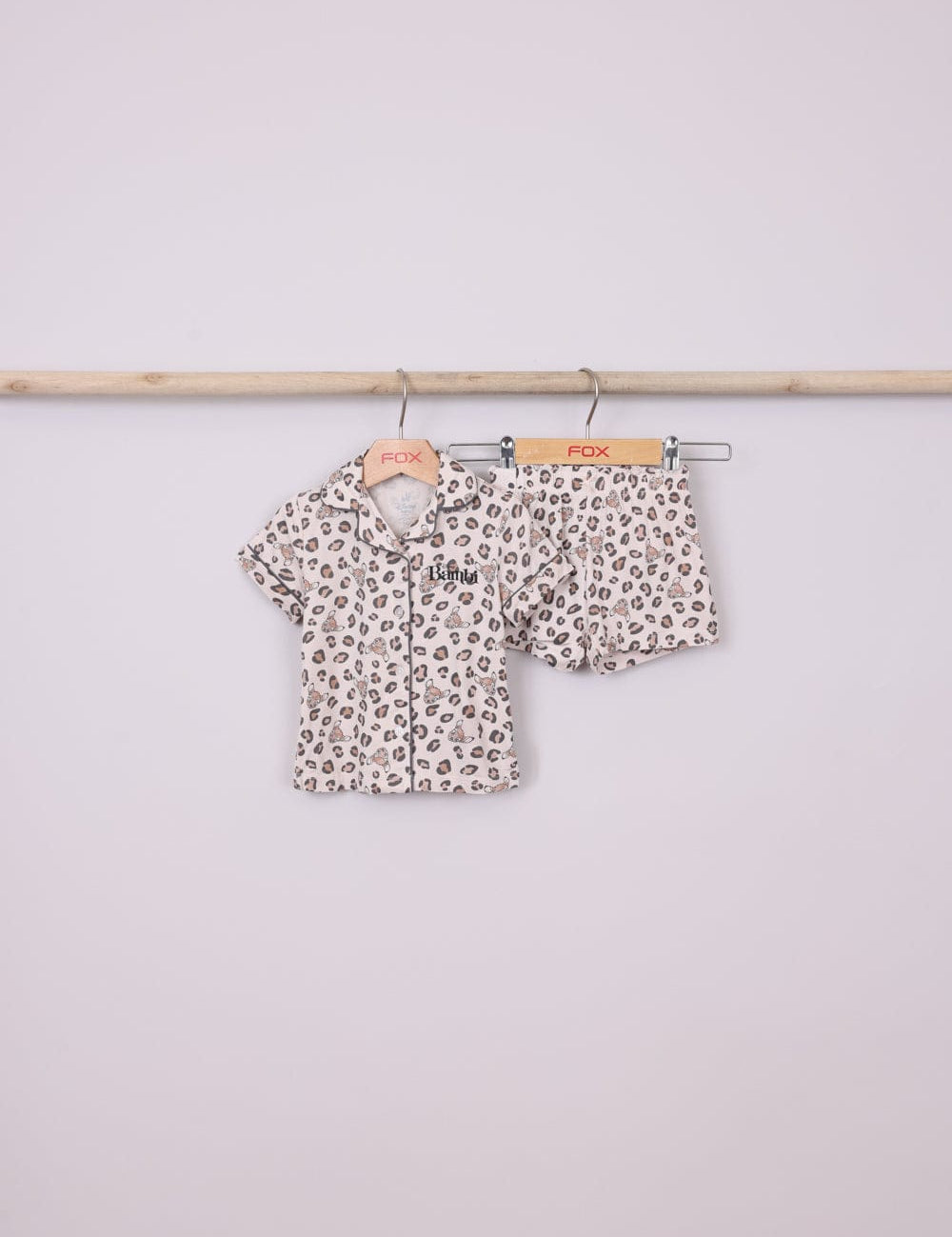 FOX תינוקות בנות אחר פיג'מה ממותגת במבי דיסני פיג'מה ממותגת במבי דיסני