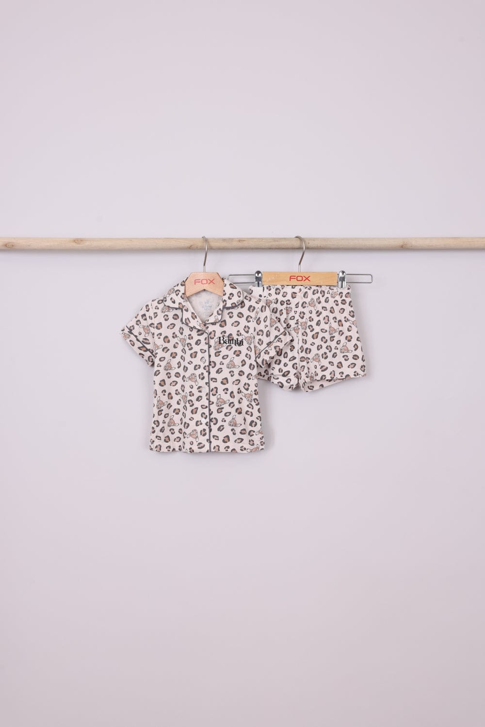 FOX תינוקות בנות אחר פיג'מה ממותגת במבי דיסני פיג'מה ממותגת במבי דיסני