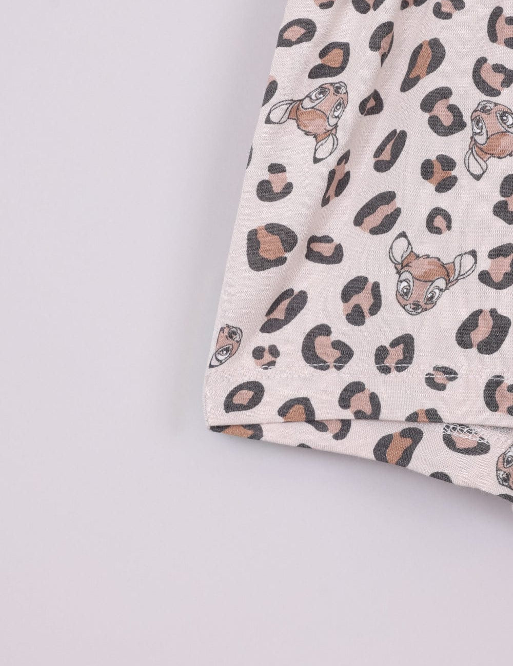 FOX תינוקות בנות אחר פיג'מה ממותגת במבי דיסני פיג'מה ממותגת במבי דיסני