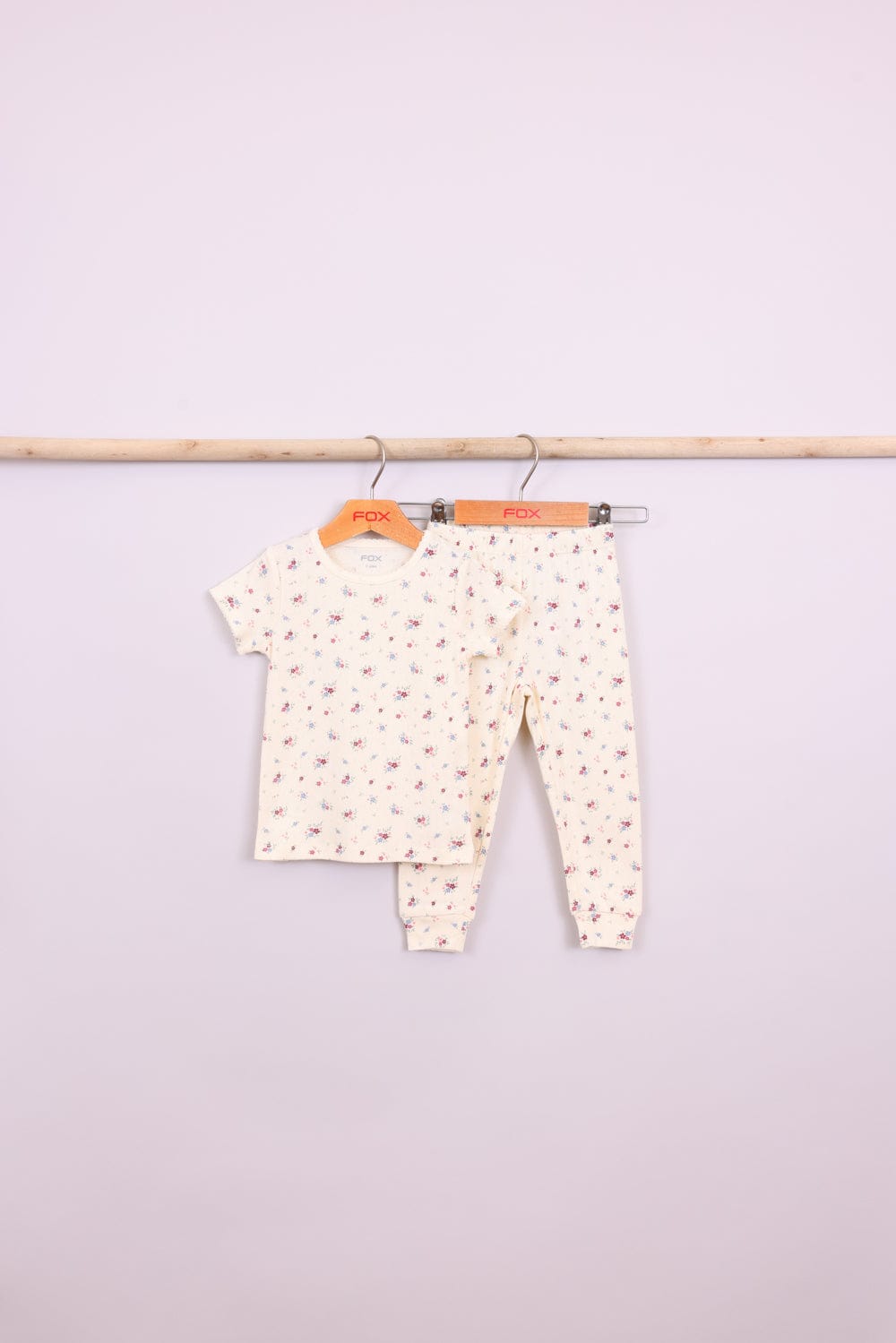 FOX תינוקות בנות אחר פיג'מה עם הדפס פיג'מה עם הדפס