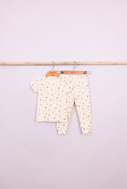 FOX תינוקות בנות אחר פיג'מה עם הדפס פיג'מה עם הדפס