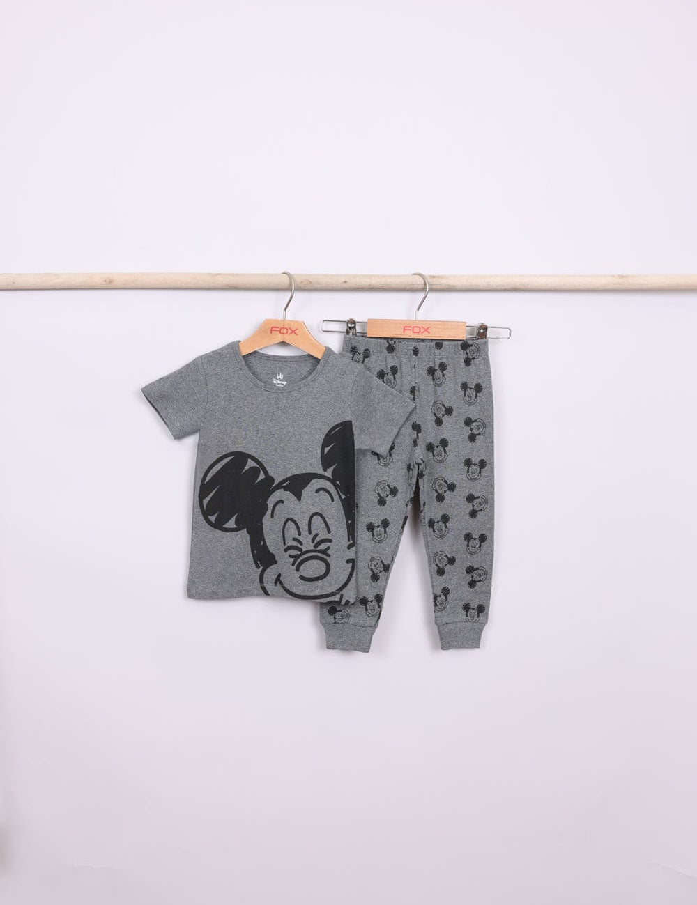 FOX תינוקות בנים אחר פיג'מה ממותגת מיקי מאוס דיסני פיג'מה ממותגת מיקי מאוס דיסני