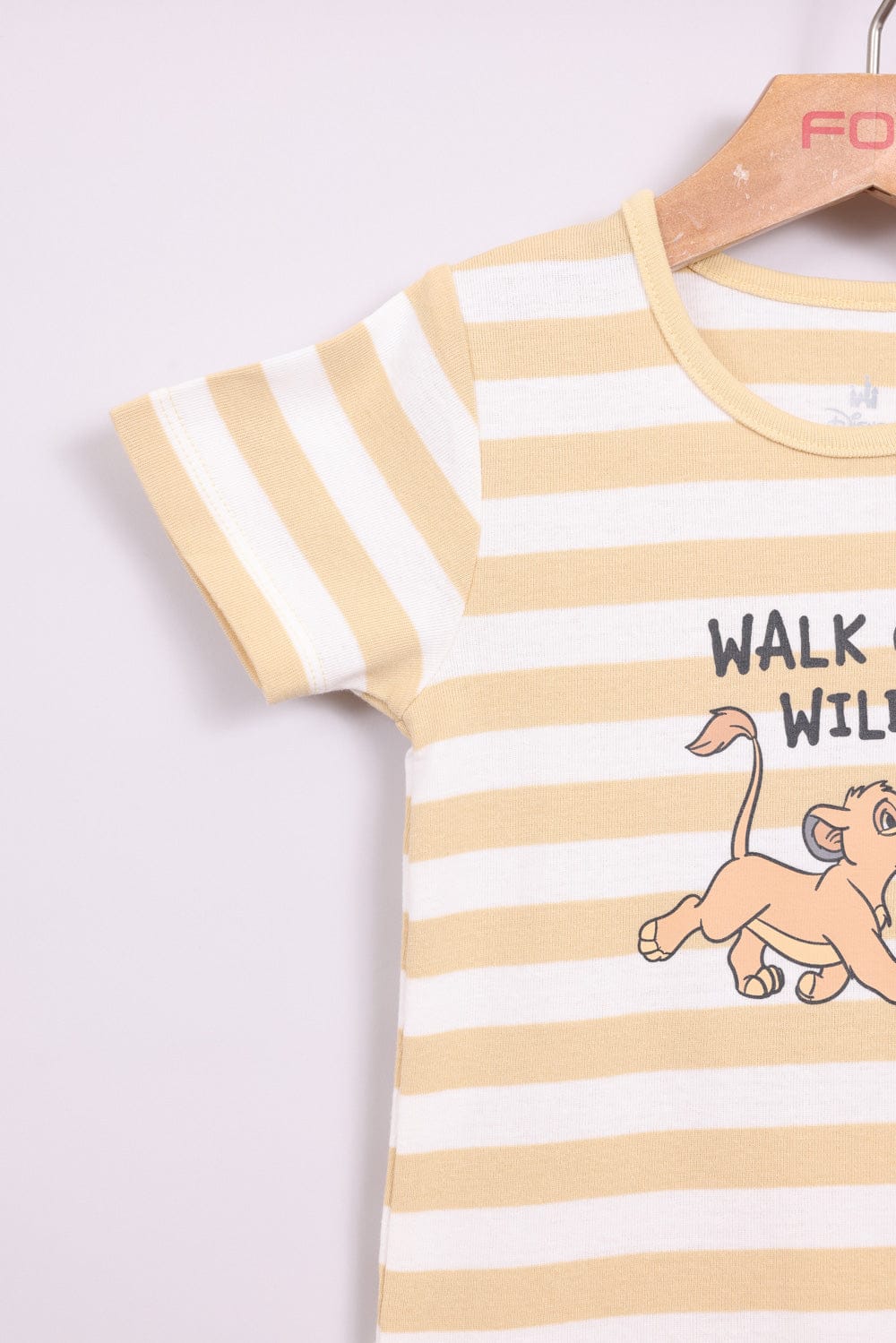 FOX תינוקות בנים אחר פיג'מה ממותגת סימבה דיסני פיג'מה ממותגת סימבה דיסני