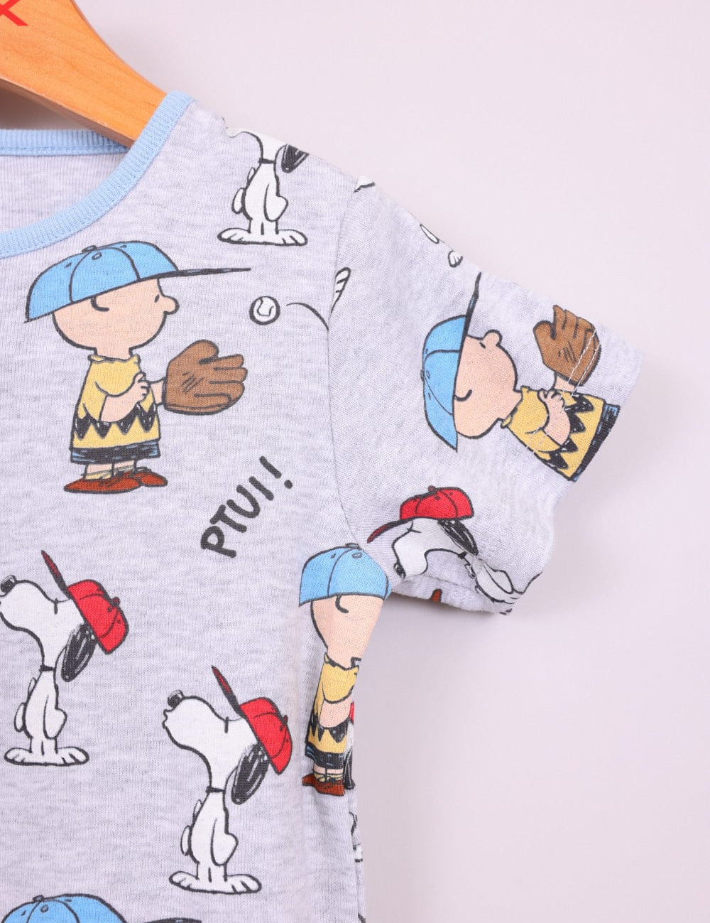 FOX תינוקות בנות אחר פיג'מה ממותגת סנופי פיג'מה ממותגת סנופי