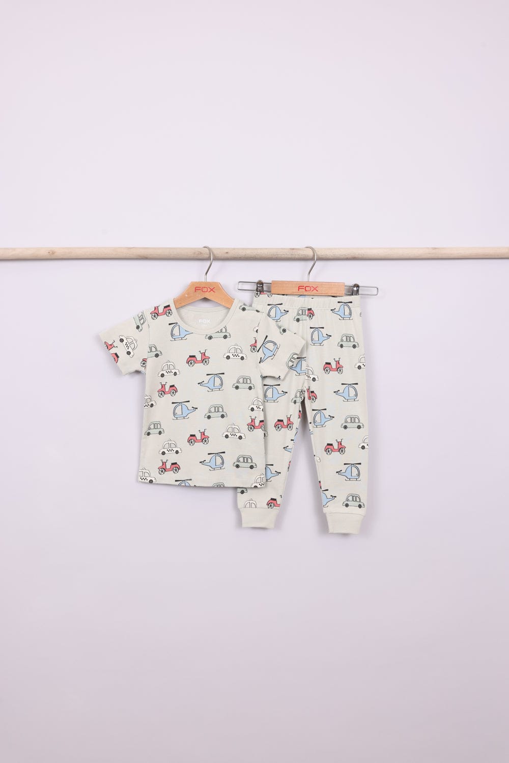 FOX תינוקות בנים אחר פיג'מה עם הדפס פיג'מה עם הדפס