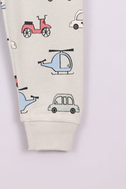 FOX תינוקות בנים אחר פיג'מה עם הדפס פיג'מה עם הדפס