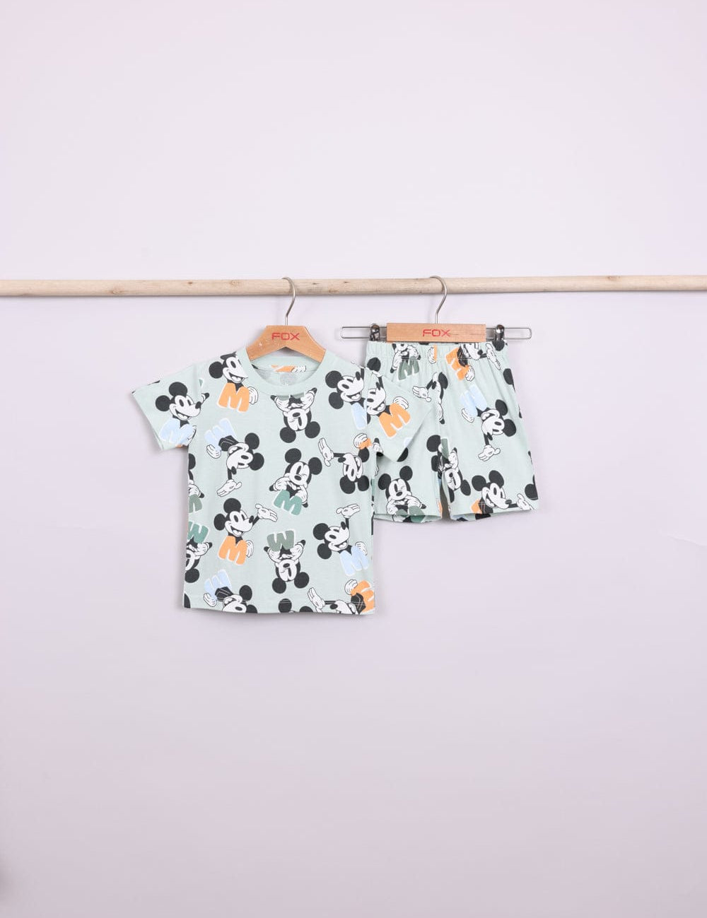 FOX תינוקות בנים אחר פיג'מה ממותגת מיקי מאוס דיסני פיג'מה ממותגת מיקי מאוס דיסני