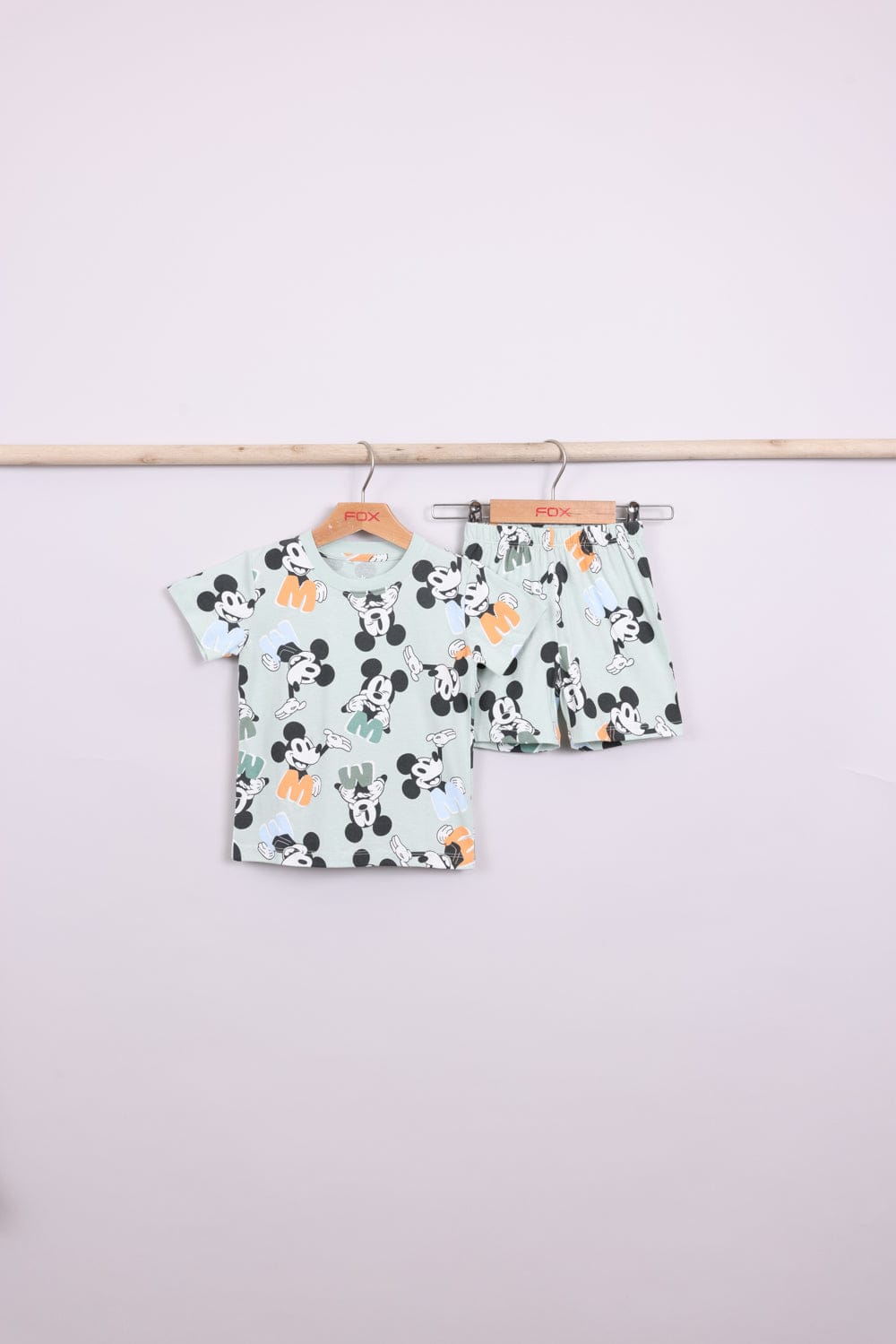 FOX תינוקות בנים אחר פיג'מה ממותגת מיקי מאוס דיסני פיג'מה ממותגת מיקי מאוס דיסני