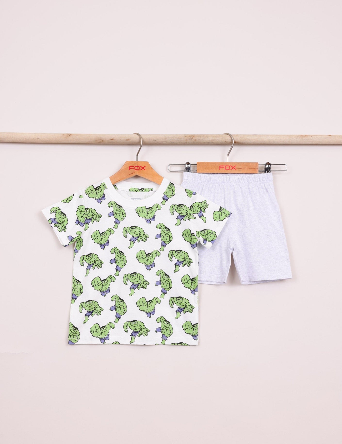 FOX תינוקות בנים אחר פיג'מה ממותגת מארוול פיג'מה ממותגת מארוול