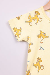 FOX תינוקות בנים אחר פיג'מה ממותגת סימבה דיסני פיג'מה ממותגת סימבה דיסני