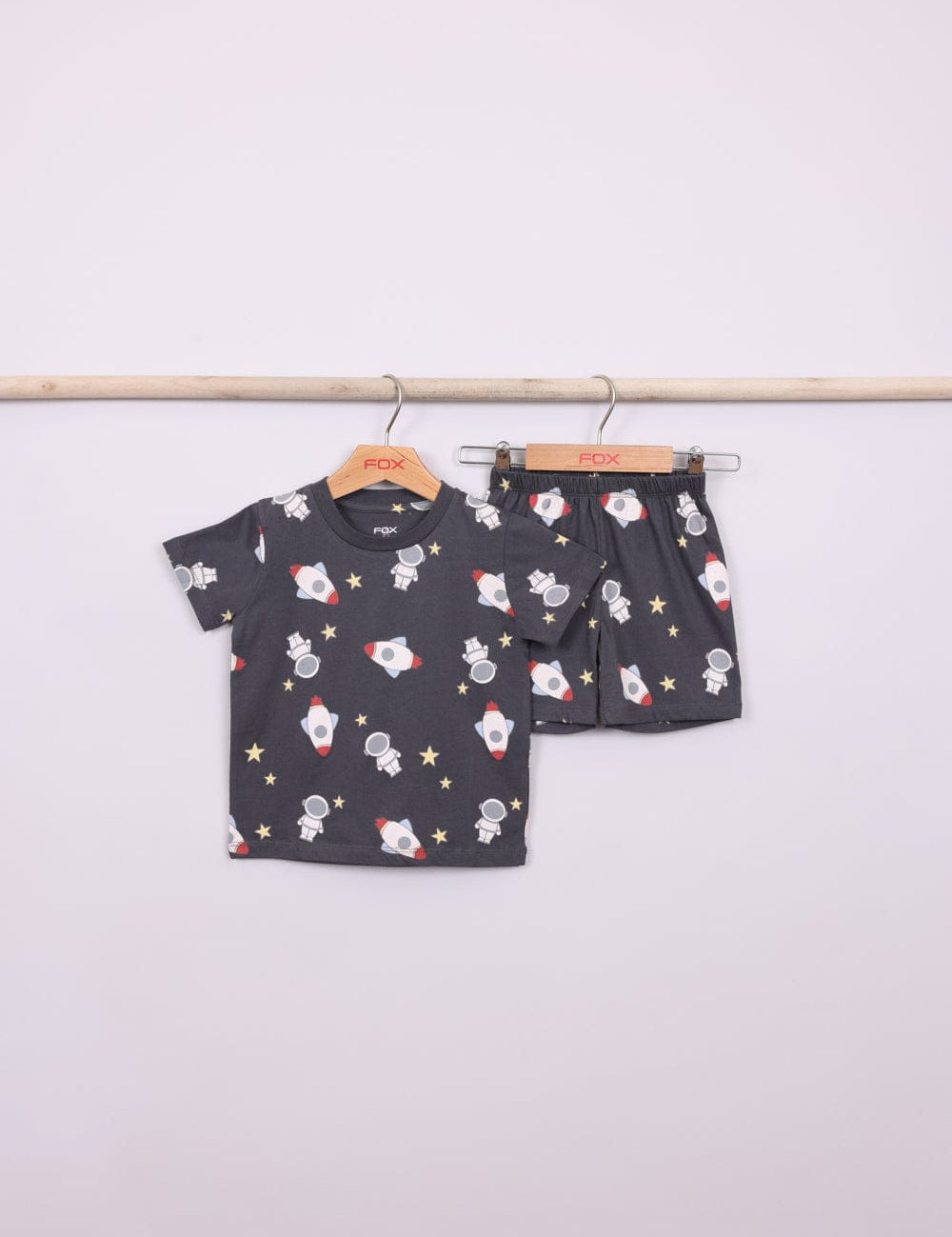 FOX תינוקות בנים אחר פיג'מה עם הדפס פיג'מה עם הדפס