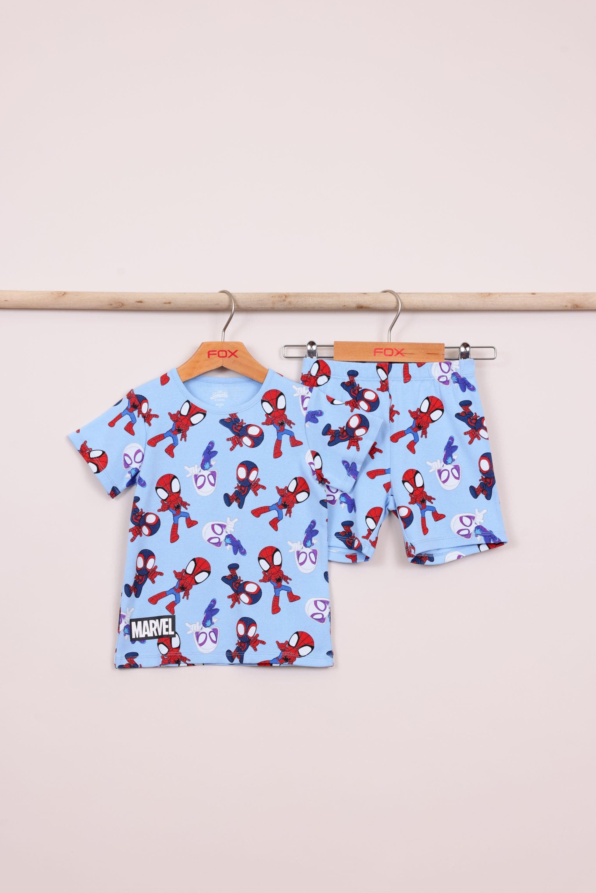 FOX תינוקות בנים אחר פיג'מה ממותגת מארוול ספיידרמן פיג'מה ממותגת מארוול ספיידרמן