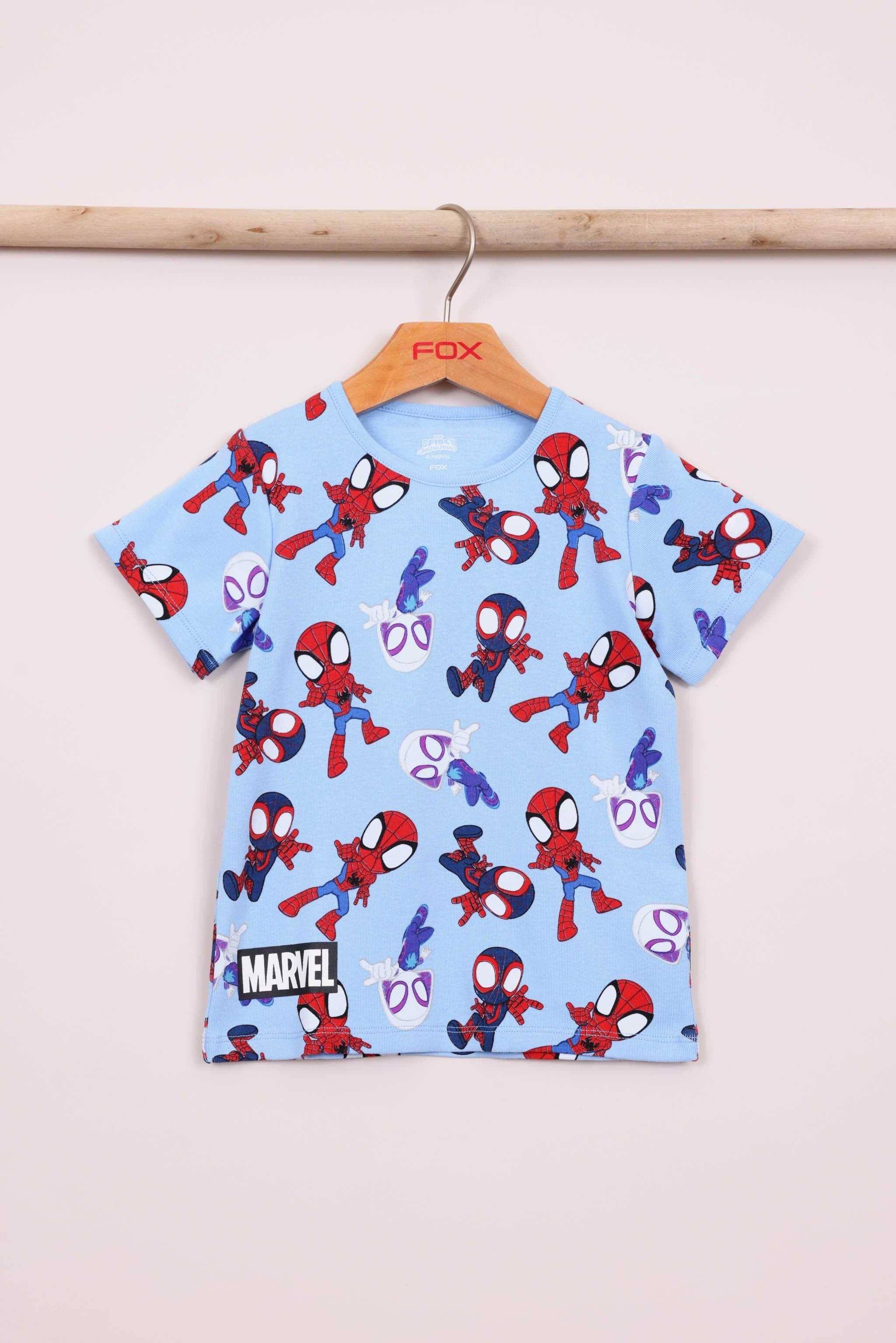 FOX תינוקות בנים אחר פיג'מה ממותגת מארוול ספיידרמן פיג'מה ממותגת מארוול ספיידרמן