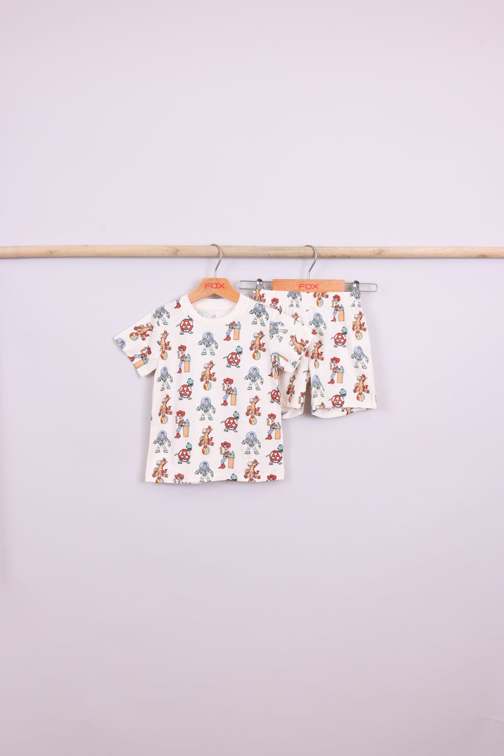 FOX תינוקות בנים אחר פיג'מה ממותגת צעצוע של סיפור דיסני פיג'מה ממותגת צעצוע של סיפור דיסני