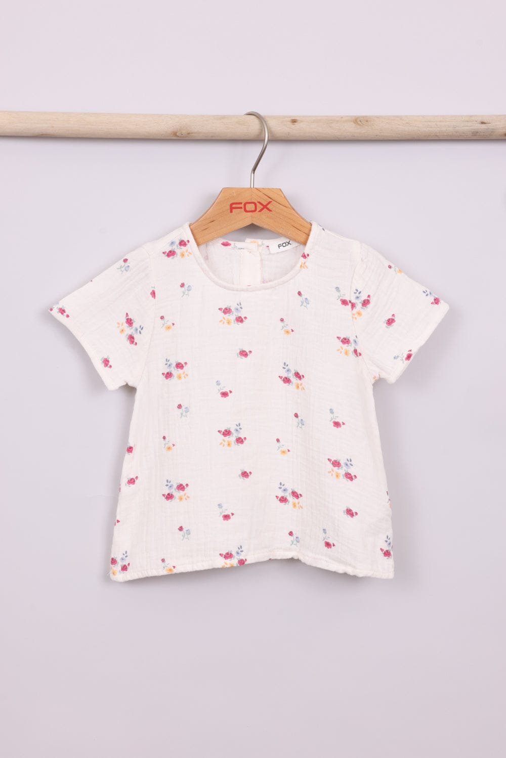 FOX תינוקות בנות אחר סט חולצה ומכנסיים פרחוניים סט חולצה ומכנסיים פרחוניים