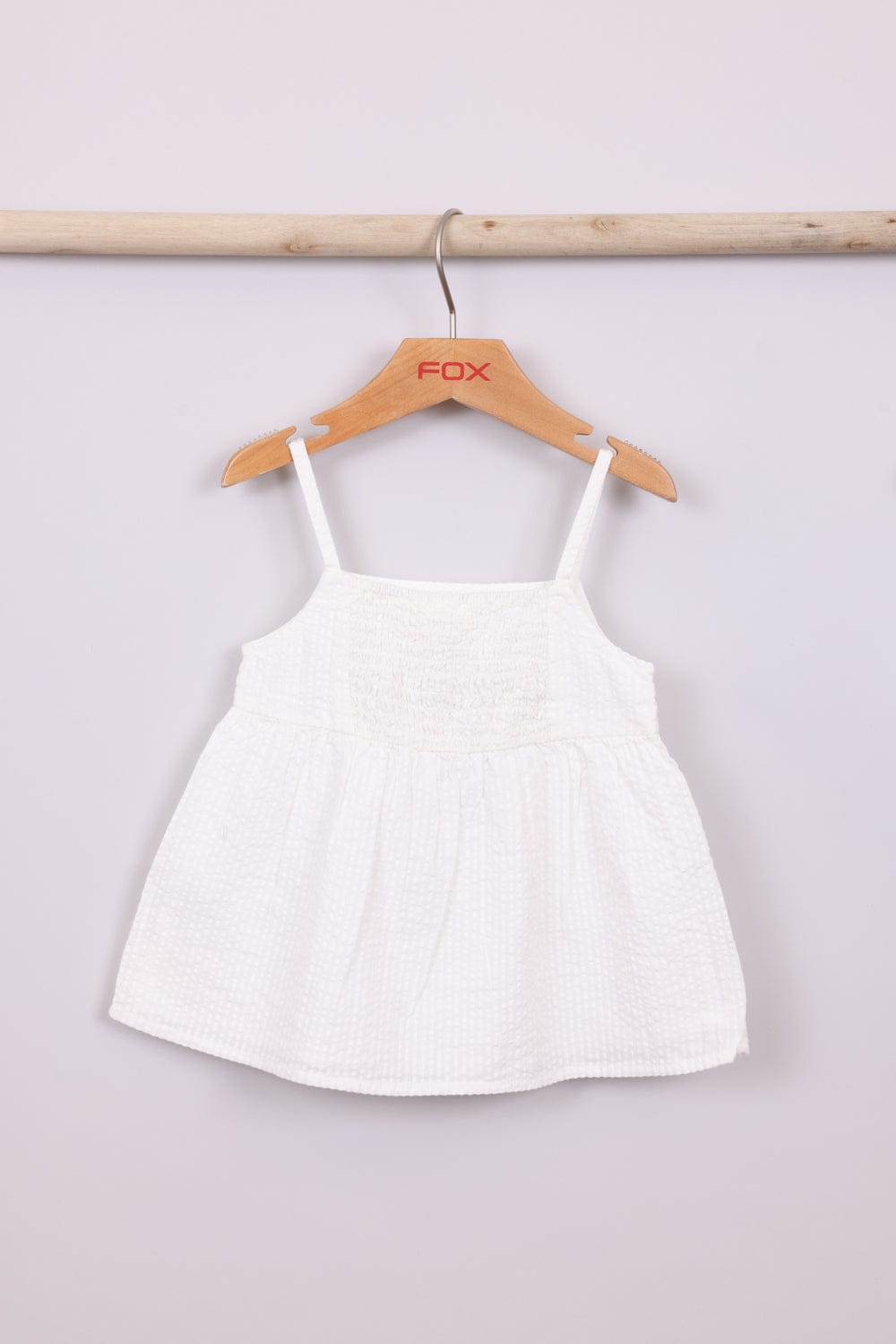 FOX תינוקות בנות אחר סט גופיה ושורט מלמלה סט גופיה ושורט מלמלה