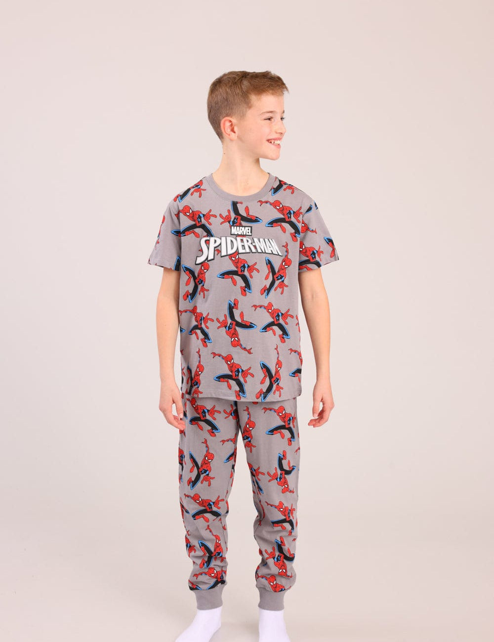 FOX בנים אחר פיג'מה ממותגת ספיידרמן פיג'מה ממותגת ספיידרמן