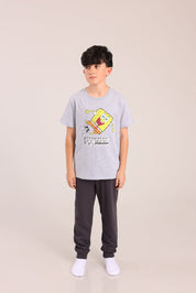 FOX בנים אחר פיג'מה ממותגת בובספוג פיג'מה ממותגת בובספוג