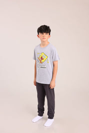 FOX בנים אחר פיג'מה ממותגת בובספוג פיג'מה ממותגת בובספוג