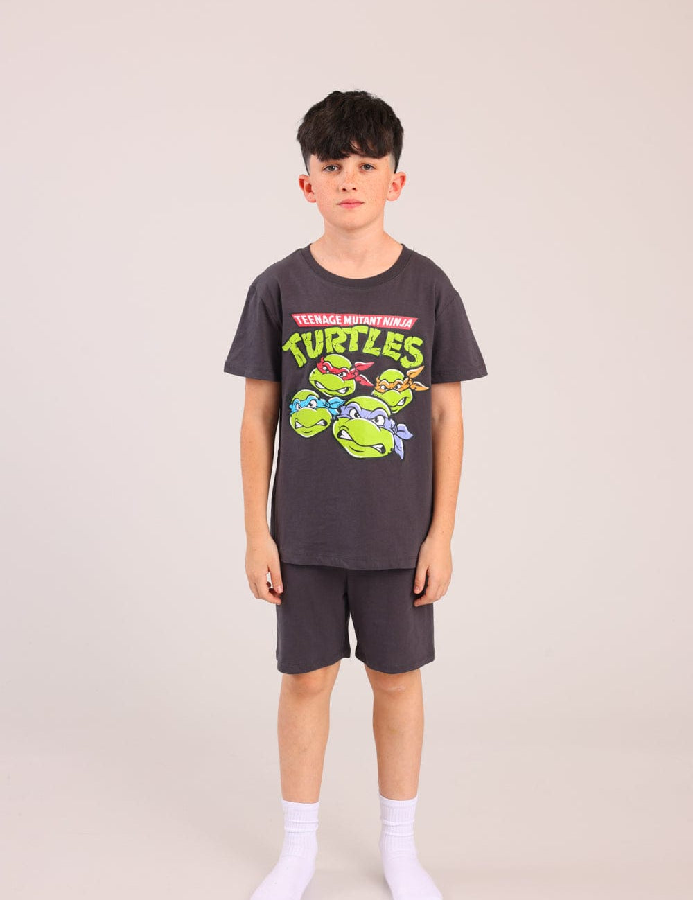 FOX בנים אחר פיג'מה ממותגת צבי הנינג'ה פיג'מה ממותגת צבי הנינג'ה