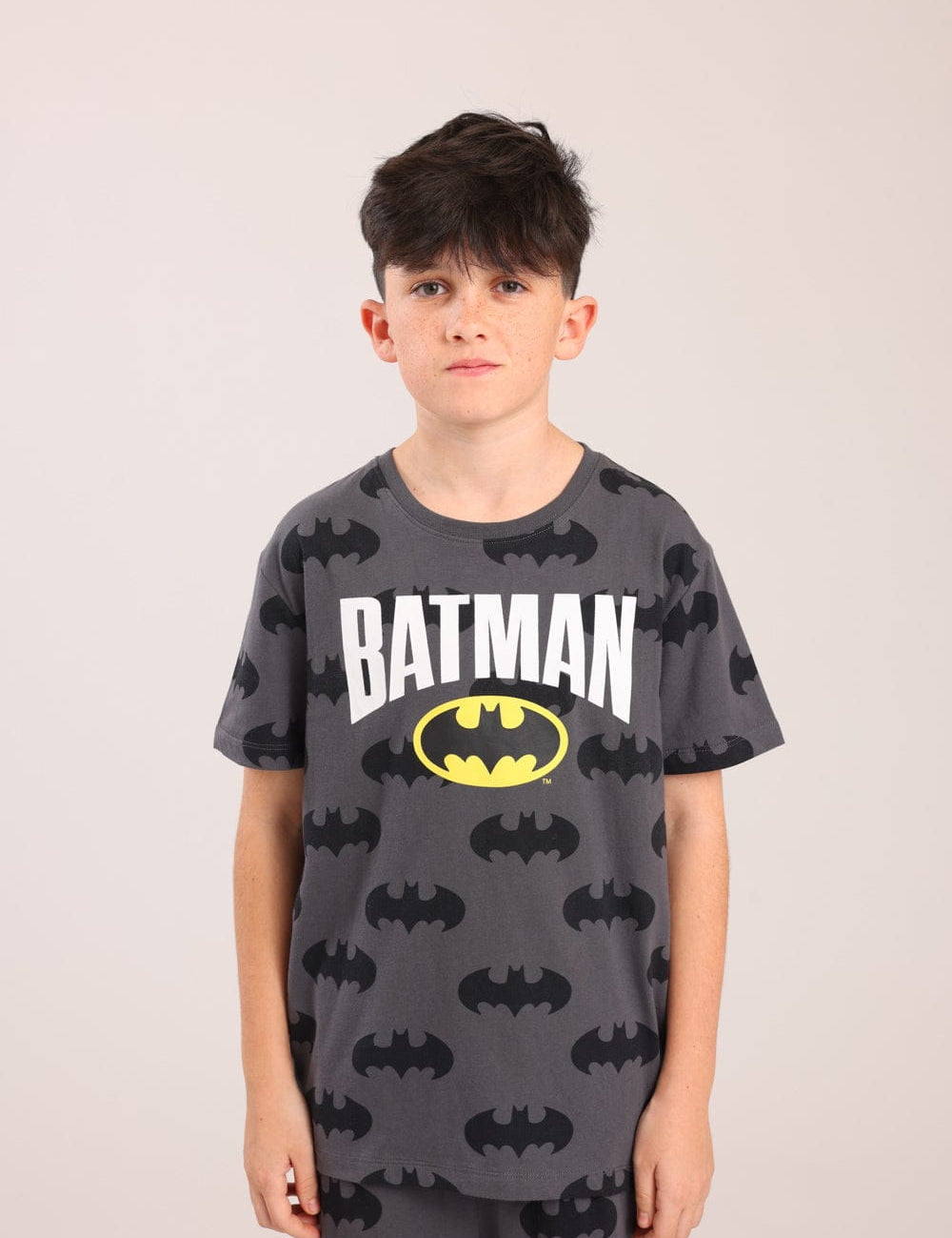 FOX בנים אחר פיג'מה ממותגת באטמן פיג'מה ממותגת באטמן