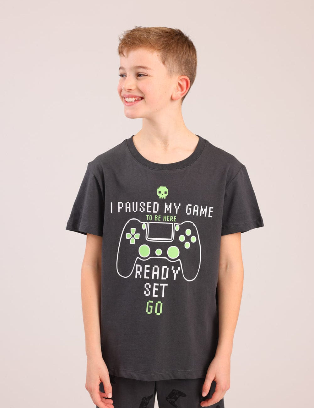 FOX בנים אחר פיג'מה עם הדפס פיג'מה עם הדפס