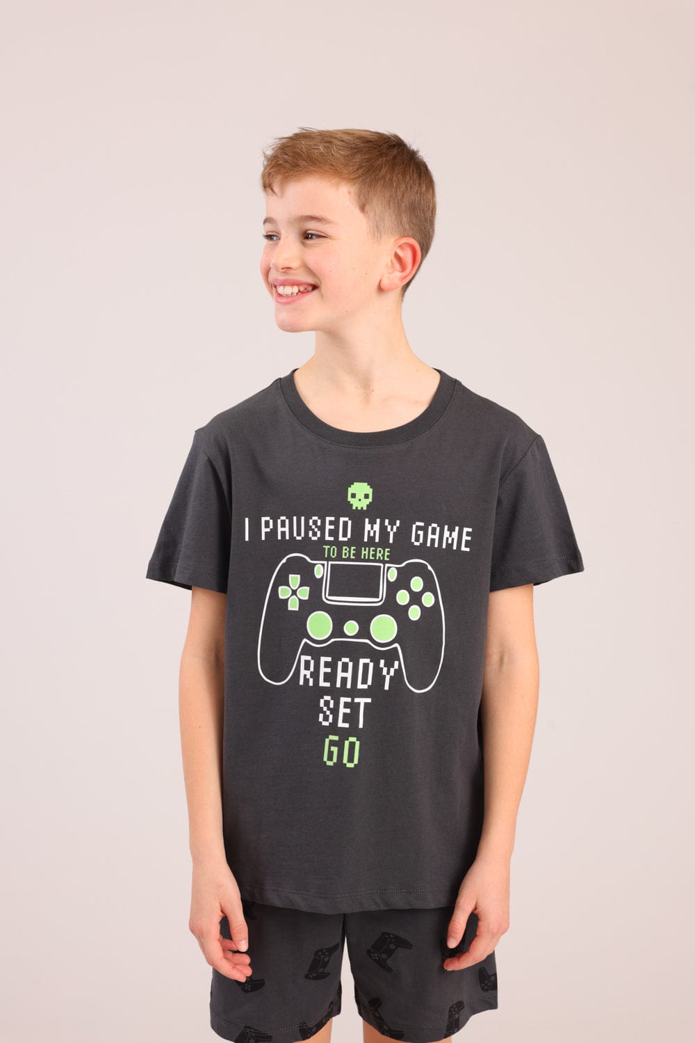 FOX בנים אחר פיג'מה עם הדפס פיג'מה עם הדפס