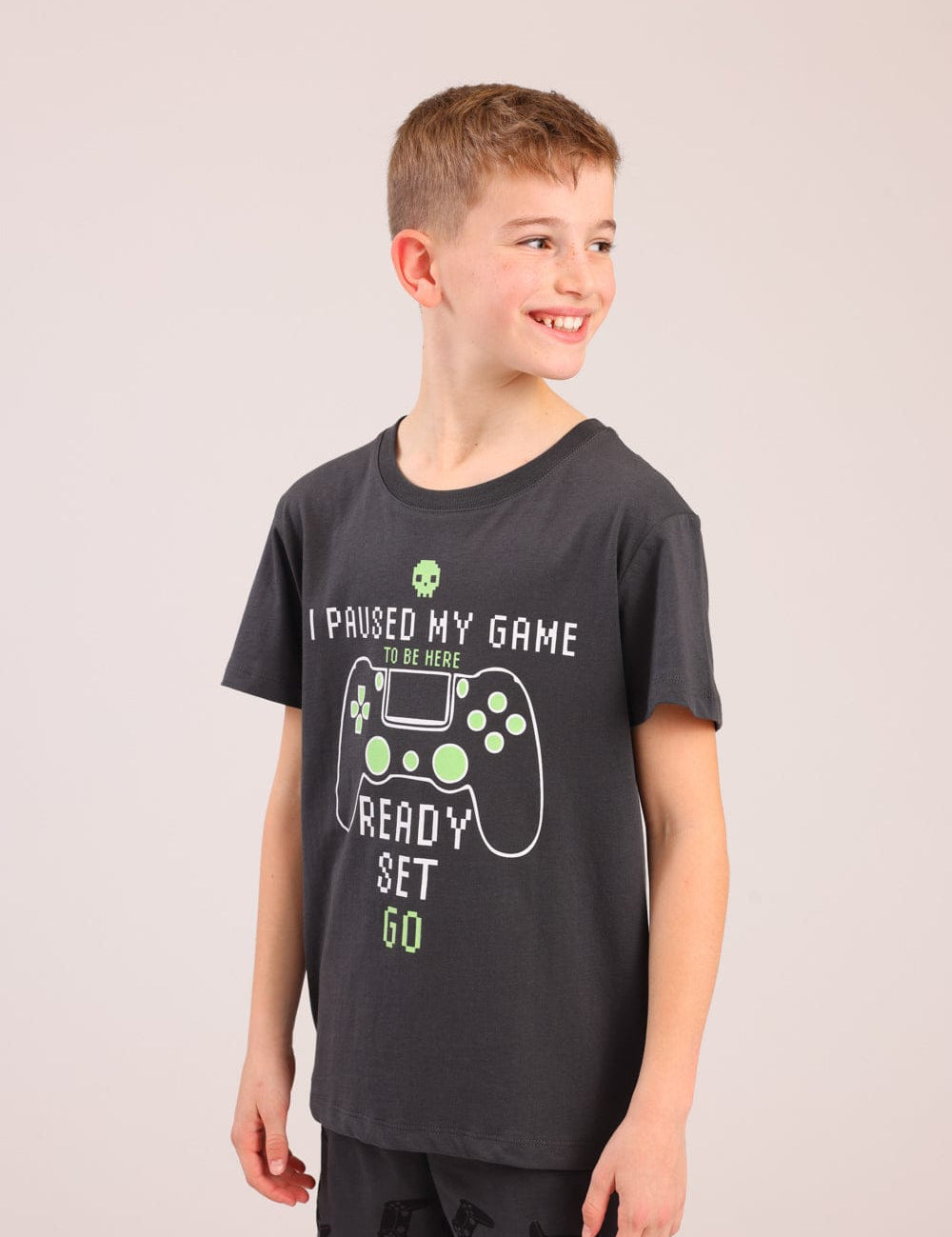 FOX בנים אחר פיג'מה עם הדפס פיג'מה עם הדפס