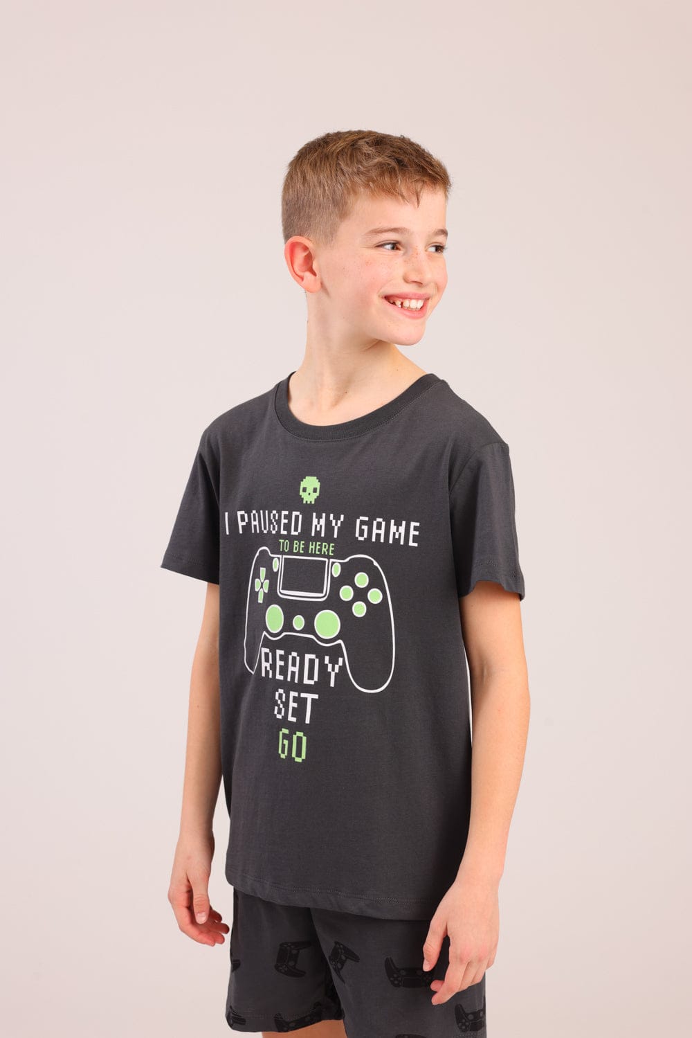 FOX בנים אחר פיג'מה עם הדפס פיג'מה עם הדפס