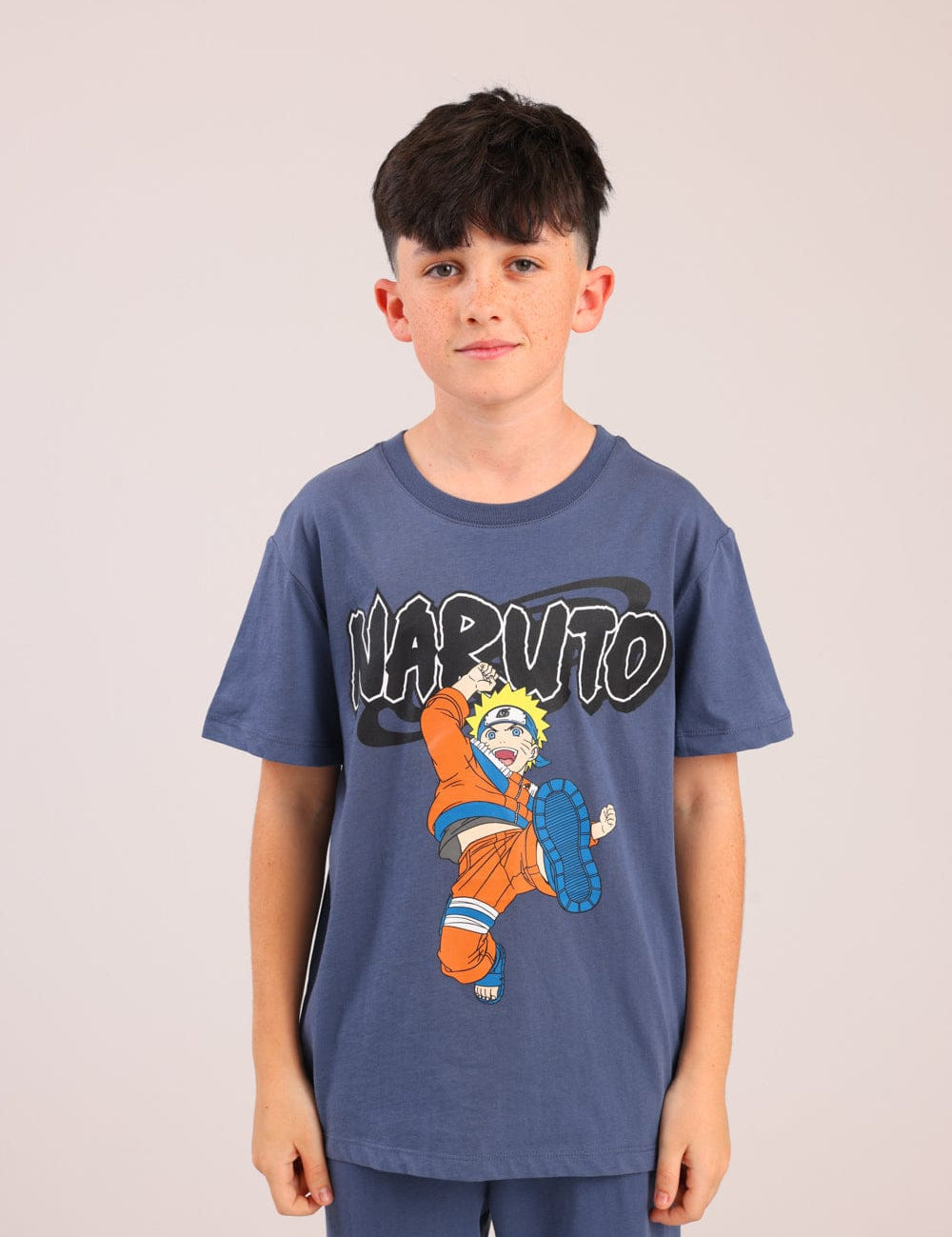 FOX בנים אחר פיג'מה ממותגת נארוטו פיג'מה ממותגת נארוטו