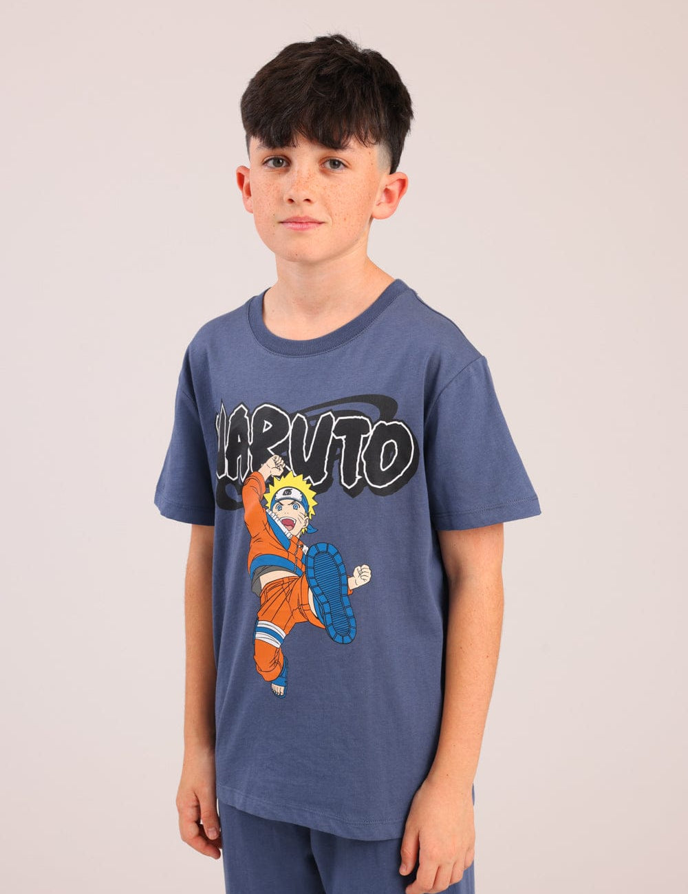 FOX בנים אחר פיג'מה ממותגת נארוטו פיג'מה ממותגת נארוטו