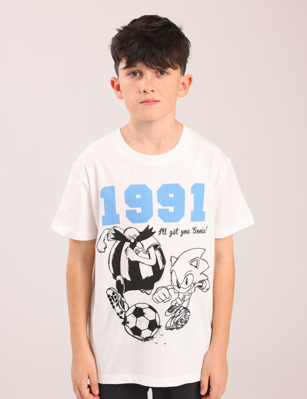 FOX בנים אחר פיג'מה ממותגת סוניק פיג'מה ממותגת סוניק