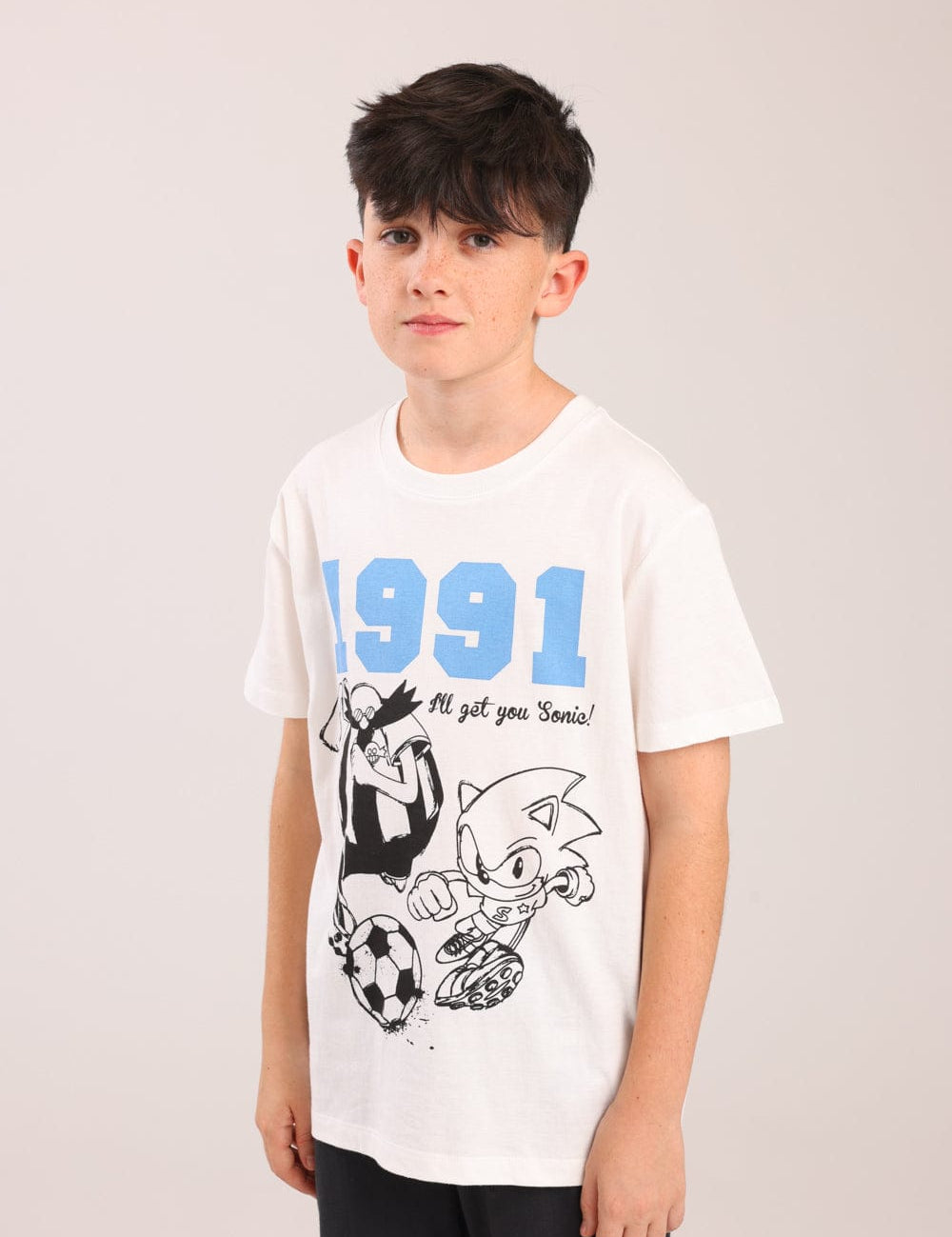 FOX בנים אחר פיג'מה ממותגת סוניק פיג'מה ממותגת סוניק