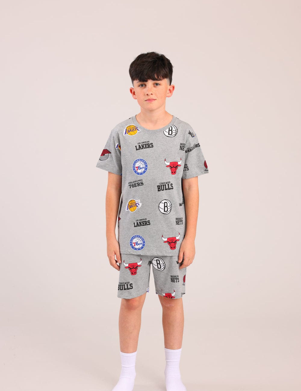 FOX בנים אחר פיג'מה ממותגת NBA פיג'מה ממותגת NBA