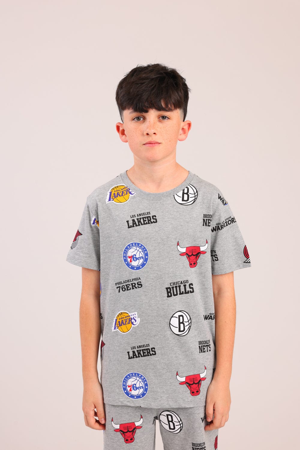 FOX בנים אחר פיג'מה ממותגת NBA פיג'מה ממותגת NBA