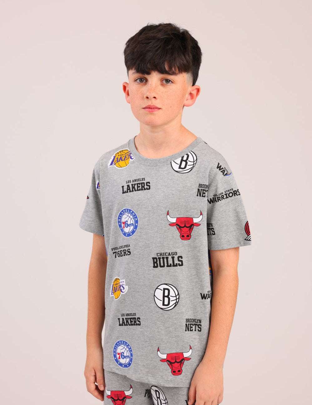 FOX בנים אחר פיג'מה ממותגת NBA פיג'מה ממותגת NBA