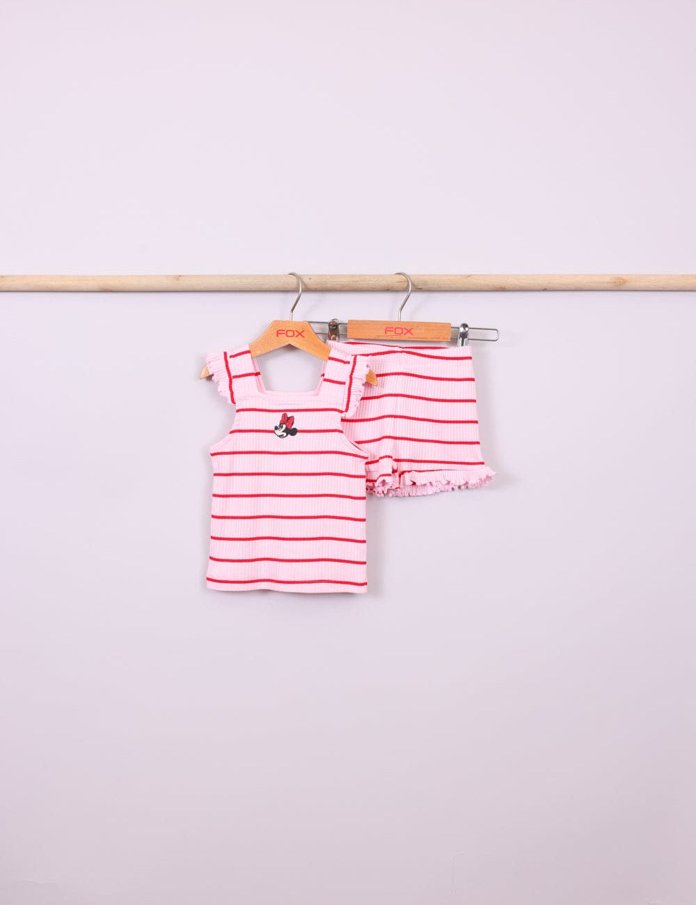 FOX תינוקות בנות אחר מארז גופיה ושורט מיני מאוס דיסני מארז גופיה ושורט מיני מאוס דיסני