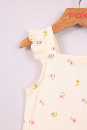 FOX תינוקות בנות אחר מארז גופיה ושורט עם הדפס מארז גופיה ושורט עם הדפס