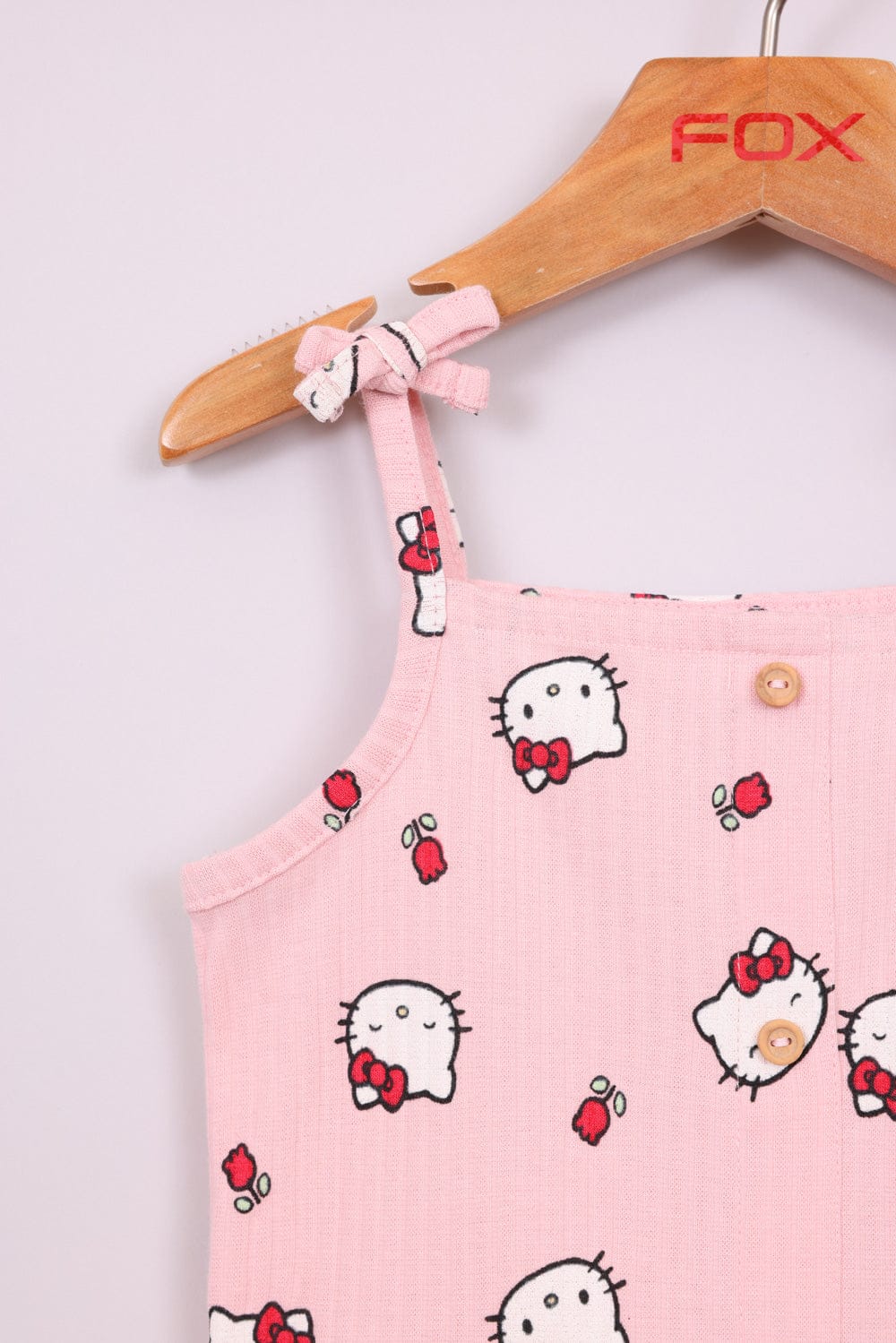 FOX תינוקות בנות אחר מארז גופיה ושורט הלו קיטי מארז גופיה ושורט הלו קיטי