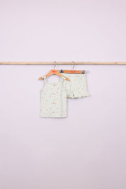 FOX תינוקות בנות אחר מארז גופיה ושורט עם הדפס מארז גופיה ושורט עם הדפס