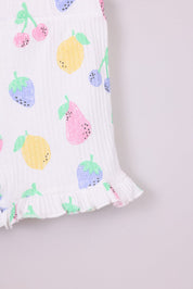 FOX תינוקות בנות אחר מארז גופיה ושורט עם הדפס מארז גופיה ושורט עם הדפס