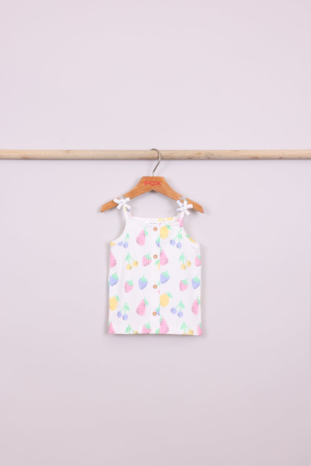 FOX תינוקות בנות אחר מארז גופיה ושורט עם הדפס מארז גופיה ושורט עם הדפס