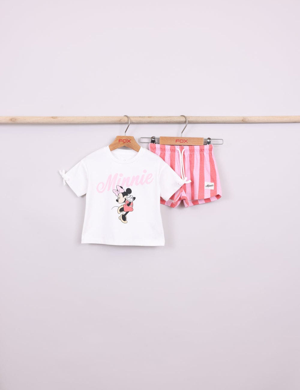 FOX תינוקות בנות אחר מארז חולצה ומכנסיים מיני מאוס דיסני מארז חולצה ומכנסיים מיני מאוס דיסני