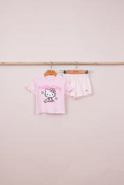 FOX תינוקות בנות אחר מארז חולצה ומכנסיים הלו קיטי מארז חולצה ומכנסיים הלו קיטי