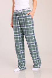 FOX נשים אחר מכנסי פיג'מה פלאנל מכנסי פיג'מה פלאנל