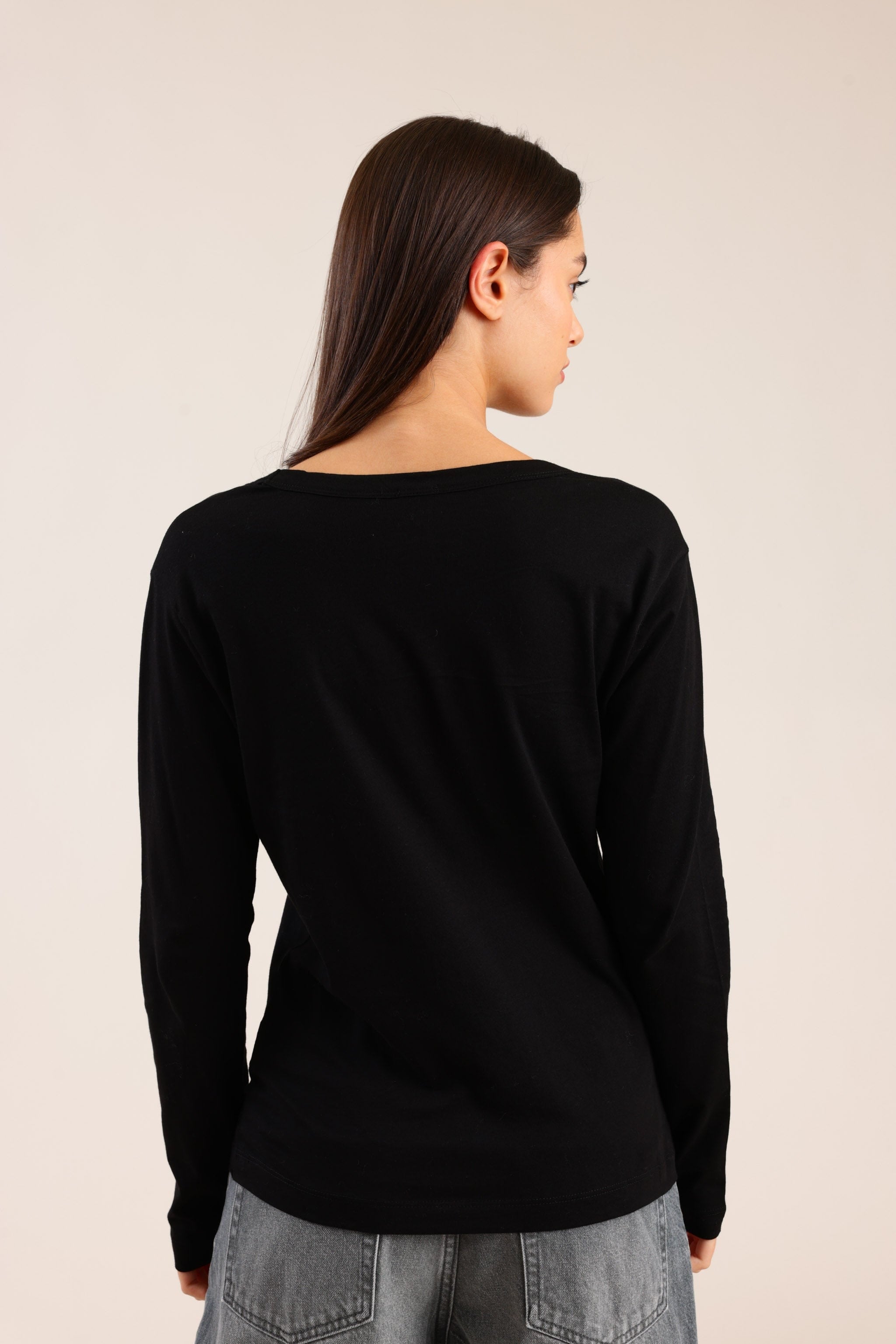 FOX נשים חולצה חולצה ארוכה צווארון V FOX | חולצה ארוכה צווארון V | קנה עכשיו