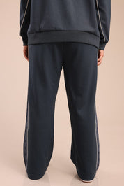 FOX פלאס נשים פוטרים מכנסיים עם פס ממותג דיסני | PLUS SIZE מכנסיים עם פס ממותג דיסני | PLUS SIZE